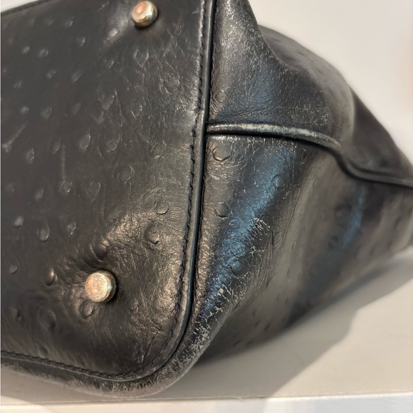 Kate Spade Black Embossed Leather Tote - Picture 7 of 13